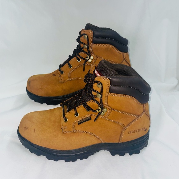 Craft Men's Tan Work Boots
